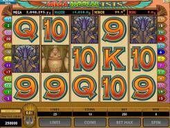 Mega Moolah Isis Slots